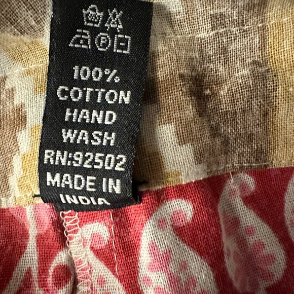 NWT. Medium Sacred Threads Multicolor Bohemian Overalls. LG/GR/GR01 - Picture 4 of 6